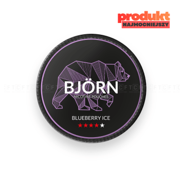 Woreczki nikotynowe BJORN 18mg/g - Blueberry Ice