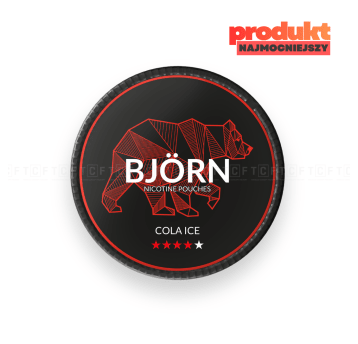 Woreczki nikotynowe BJORN 18mg/g - Cola Ice