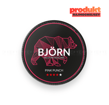 Woreczki nikotynowe BJORN 18mg/g - Pink Punch