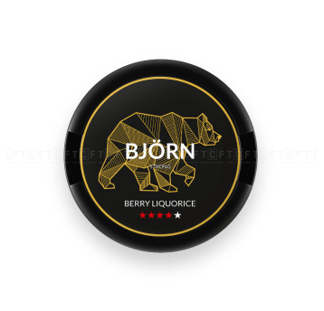 Woreczki nikotynowe BJORN 30mg/g Berry Liquorice