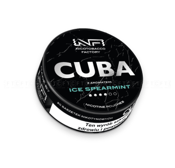 Woreczki nikotynowe CUBA Black 20mg/g Ice Spearmint