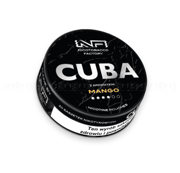 Woreczki nikotynowe CUBA Black 20mg/g Mango