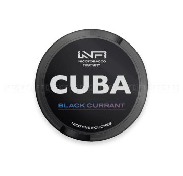 Woreczki nikotynowe CUBA Black 66mg/g Black Currant