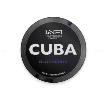 Woreczki nikotynowe CUBA Black 66mg/g Blueberry