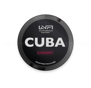 Woreczki nikotynowe CUBA Black 66mg/g Cherry