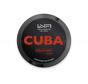 Woreczki nikotynowe CUBA Black 66mg/g Cold Dry