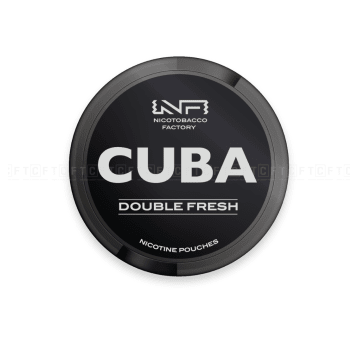 Woreczki nikotynowe CUBA Black 66mg/g Double Fresh