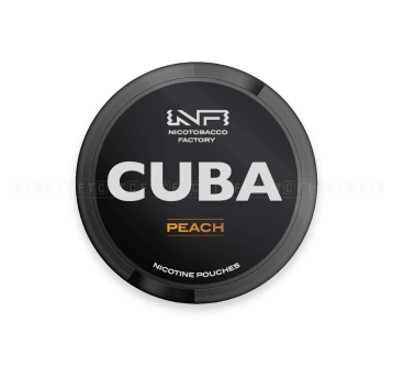 Woreczki nikotynowe CUBA Black 66mg/g Peach