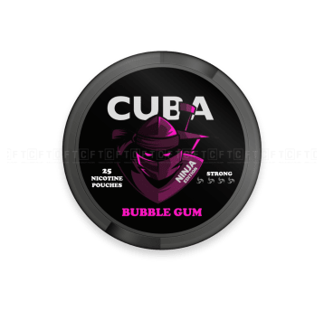 Woreczki nikotynowe CUBA Ninja 30mg/g Bubble Gum