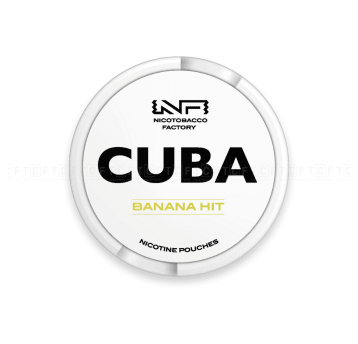 Woreczki nikotynowe CUBA White 16mg/g Banana Hit