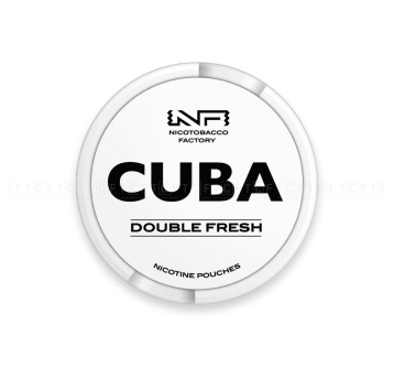 Woreczki nikotynowe CUBA White 16mg/g Double Fresh