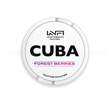 Woreczki nikotynowe CUBA White 16mg/g Forest Berries