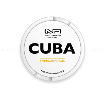 Woreczki nikotynowe CUBA White 16mg/g Pineapple