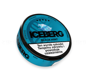 Woreczki nikotynowe ICEBERG 20mg/g Black Mint