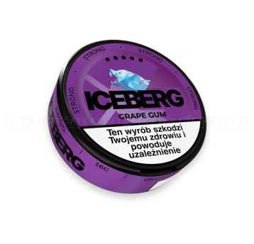 Woreczki nikotynowe ICEBERG 20mg/g Grape Gum