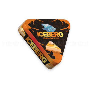 Woreczki nikotynowe ICEBERG 40 Metal 50mg/g Banoffee