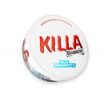 Woreczki nikotynowe KILLA Exclusive 16,5mg/g Blue Raspberry