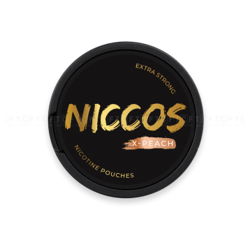 Woreczki nikotynowe NICCOS 43mg/g X-Peach