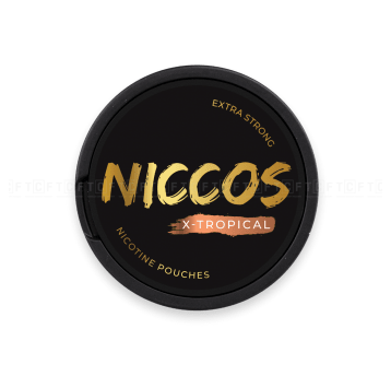 Woreczki nikotynowe NICCOS 43mg/g X-Tropical