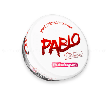 Woreczki nikotynowe PABLO Exclusive 50mg/g Bubblegum