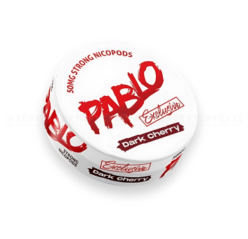 Woreczki nikotynowe PABLO Exclusive 50mg/g Dark Cherry