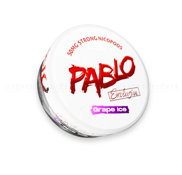 Woreczki nikotynowe PABLO Exclusive 50mg/g Grape Ice