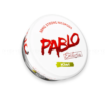 Woreczki nikotynowe PABLO Exclusive 50mg/g Kiwi
