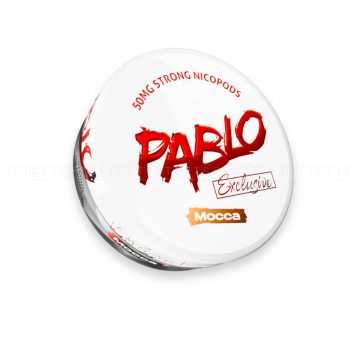 Woreczki nikotynowe PABLO Exclusive 50mg/g Mocca