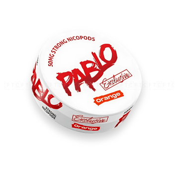 Woreczki nikotynowe PABLO Exclusive 50mg/g Orange