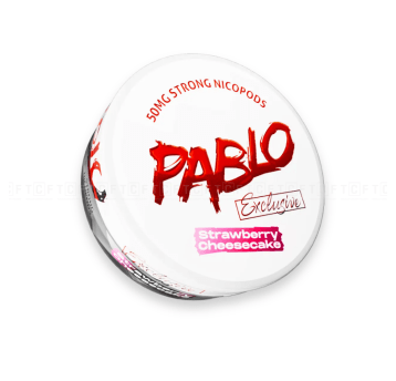 Woreczki nikotynowe PABLO Exclusive 50mg/g Strawberry Cheesecake