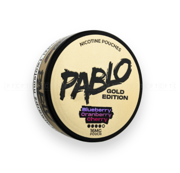 Woreczki nikotynowe PABLO Gold Edition 20mg Blueberry Cranberry Cherry