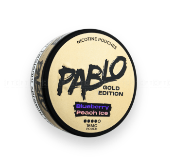 Woreczki nikotynowe PABLO Gold Edition 20mg Blueberry Peach Ice