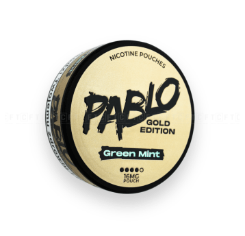 Woreczki nikotynowe PABLO Gold Edition 20mg Green Mint