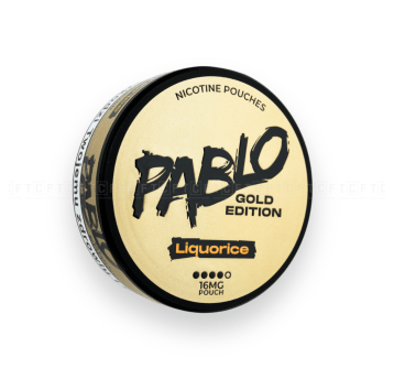 Woreczki nikotynowe PABLO Gold Edition 20mg Liquorice
