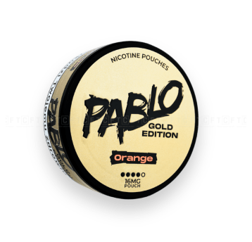 Woreczki nikotynowe PABLO Gold Edition 20mg Orange