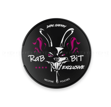 Woreczki nikotynowe RaBBIT (Exlusive) 20mg/g Dark Cherry