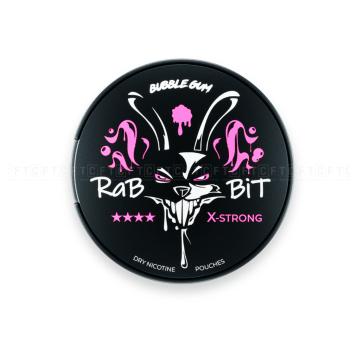Woreczki nikotynowe RaBBIT (X-Strong) 20mg/g Bubble Gum