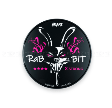 Woreczki nikotynowe RaBBIT (X-Strong) 20mg/g Grape
