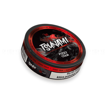Woreczki nikotynowe TSUNAMI 50mg/g – Fizzy Cola