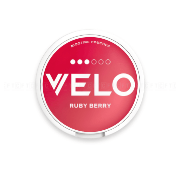 Woreczki nikotynowe VELO 10mg/woreczek (3/6) – Ruby Berry