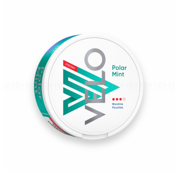 Woreczki nikotynowe VELO Strong 10mg/woreczek (3/6) – POLAR MINT
