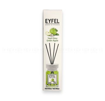 Zapach EYFEL 120ml z pałeczkami - Green Apple
