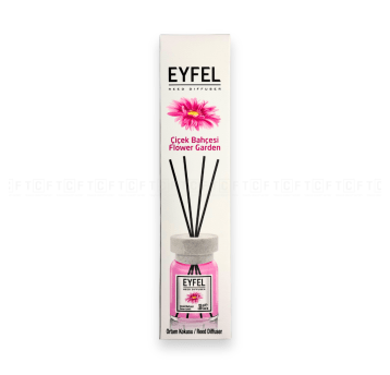 Zapach EYFEL 120ml z pałeczkami - Ogród kwiatów