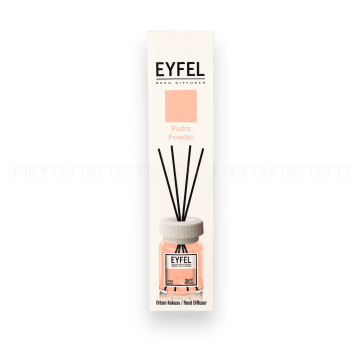 Zapach EYFEL 120ml z pałeczkami - Pudrowy