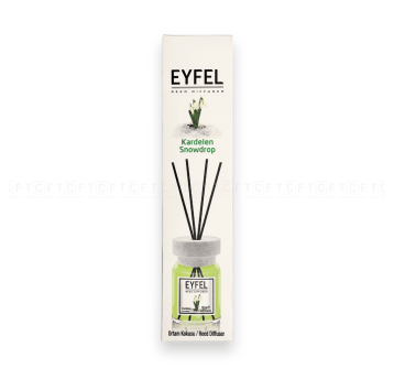 Zapach EYFEL 120ml z pałeczkami - Snowdrop