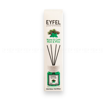 Zapach EYFEL 120ml z pałeczkami - Sosna i Mięta